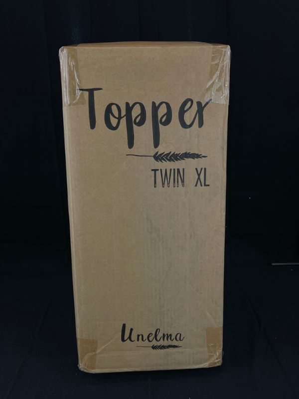 Photo 2 of UNELMA MATTRESS TOPPER TWIN 3 INCH HELPS BALANCE AND SUPPORT NEW IN BOX $325