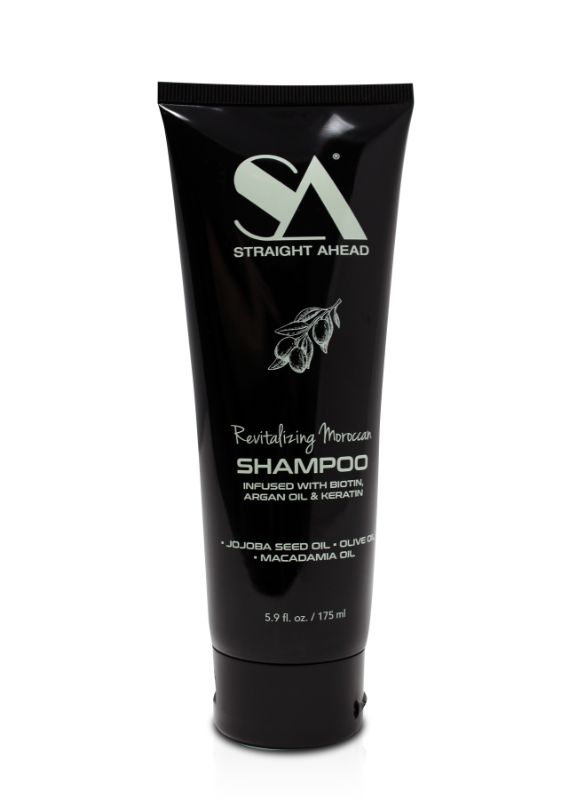 Photo 1 of REVITALIZING MOROCCAN SHAMPOO CLEANS DERBIS AND HYDRATES FOLLICLES WHILE STRENGTHENING WITH BIOTIN AND KERATIN NEW $45