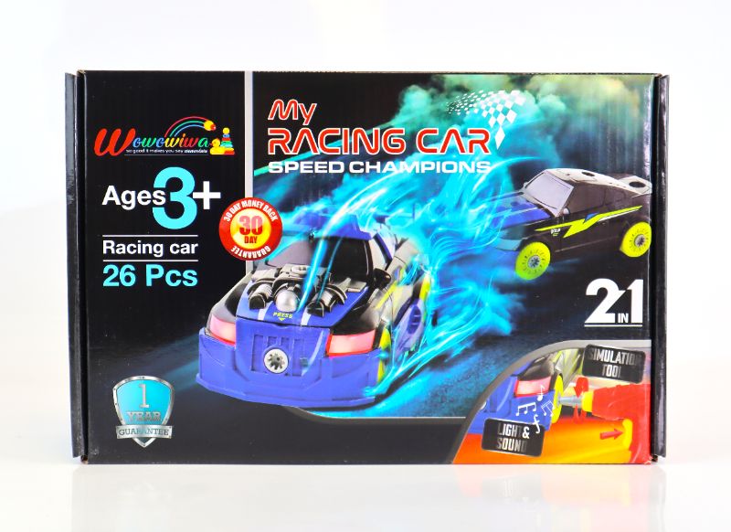 Photo 1 of MY RACING CAR  2 IN 1 STYLE 26 PIECES LIGHTS AND SOUND INCLUDES SIMULATION TOOL NEW $31.95