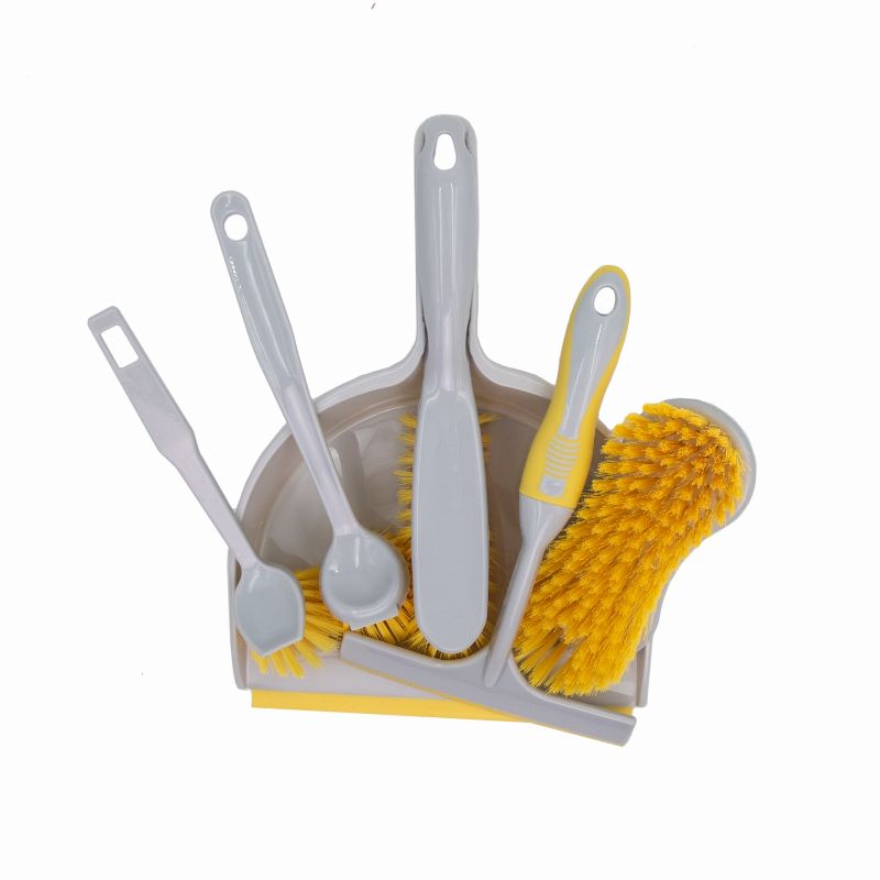 Photo 1 of 6 PIECE BRUSH AND DUST PAN SET NEW $34.99