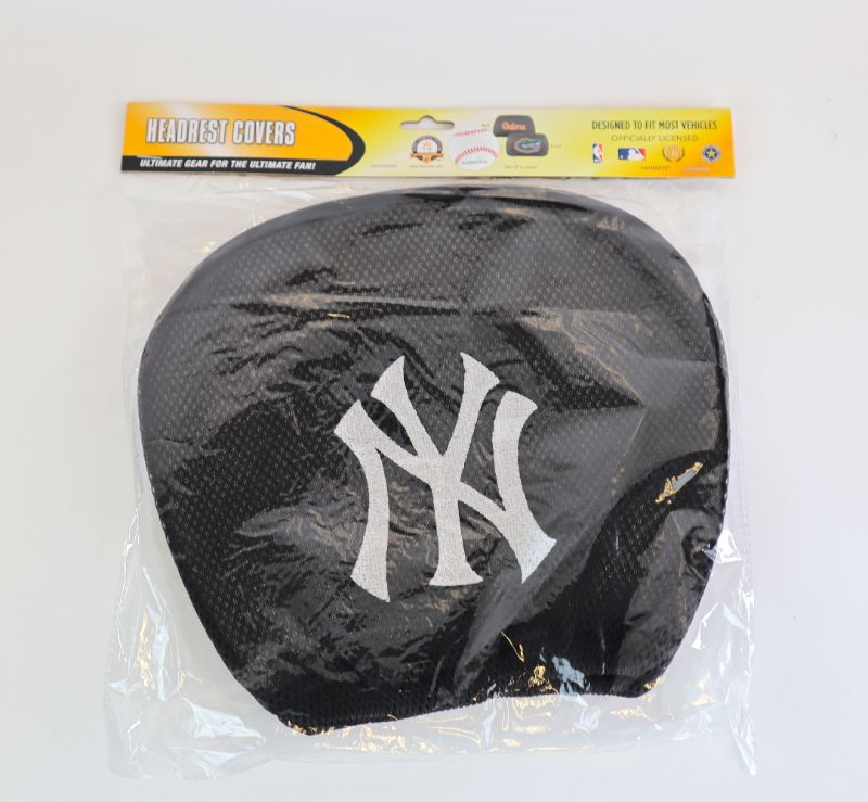 Photo 1 of  NEW YORK YANKEES HEADREST COVER NEW $15.99