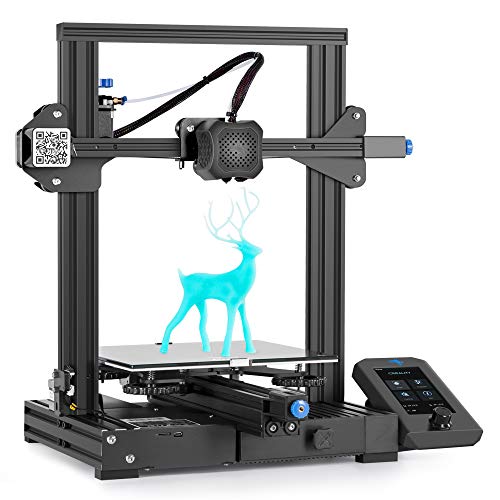 Photo 1 of Official Creality Ender 3 V2 Upgraded 3D Printer Integrated Structure Design with Carborundum Glass Platform Silent Motherboard and Branded Power Supp
