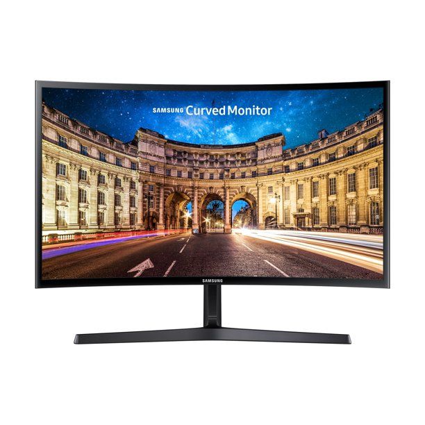 Photo 1 of SAMSUNG 24" Class Curved Full HD (1920 X 1080) 60Hz 4ms FreeSync Monitor - LC24F396FHNXZA
