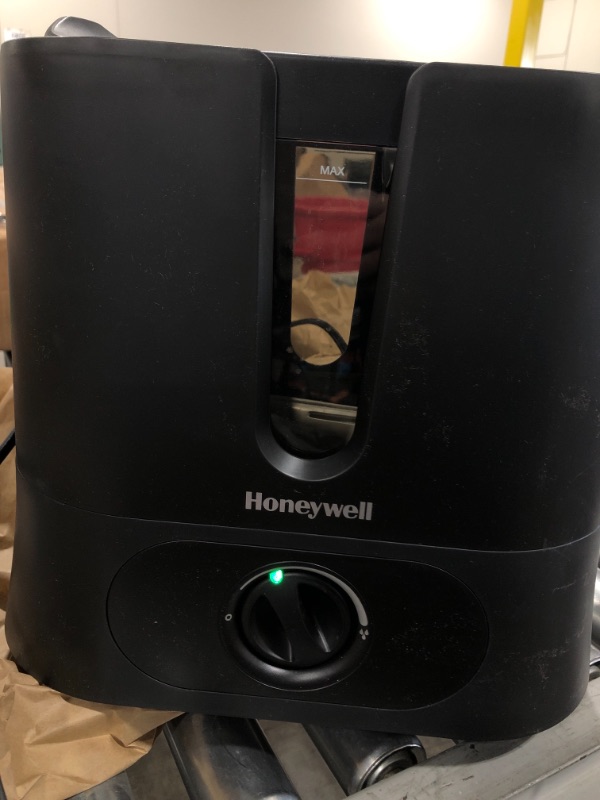 Photo 2 of Honeywell Top Fill Cool Mist Humidifier Black Ultra Quiet with Auto Shut-Off, Variable Settings, Removeable Tank & Rotating Mist Nozzle for Medium to Large Rooms, Bedroom, Baby Room
