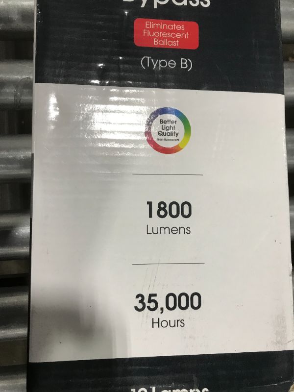 Photo 2 of 10 Pack, Feit Electric Light 32W, T8 Extra Bright 1800 Lumens, 35,000 Hours
