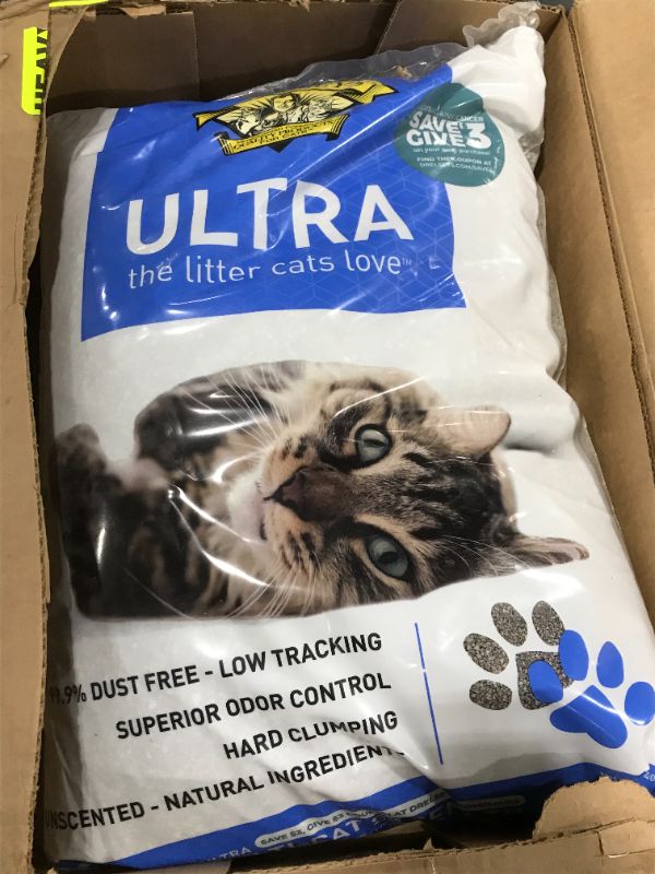 Photo 2 of Dr. Elsey's Precious Cat Ultra Unscented Clumping Clay Cat Litter, 40-lb bag