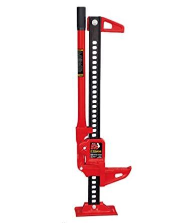 Photo 1 of BIG RED TRA8335 Torin 33" Ratcheting Off Road Utility Farm Jack, 3 Ton (6,000 lb) Capacity, Red