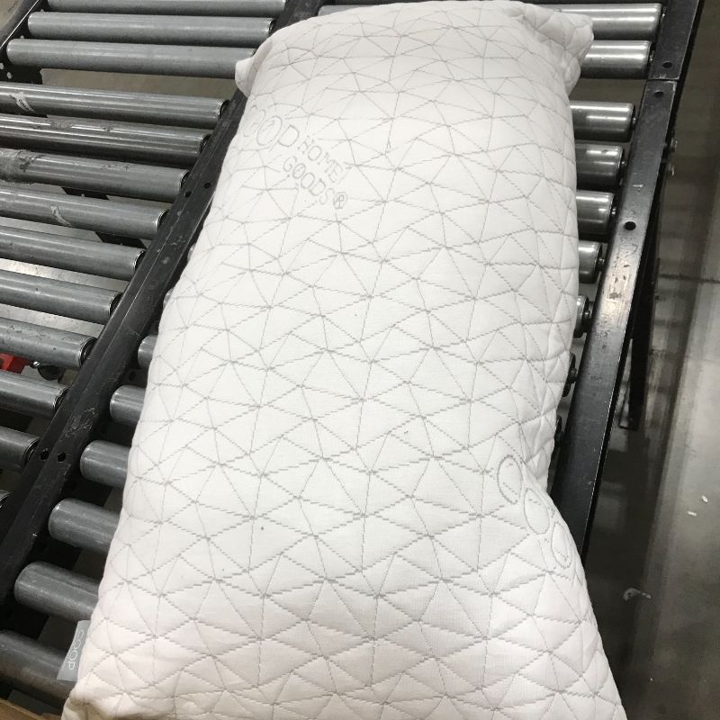 Photo 1 of Coop Home Goods Original Loft Pillow King Size Bed Pillows for Sleeping - Adjustable Cross Cut Memory Foam Pillows - Washable White Cover from Bamboo Rayon - CertiPUR-US/GREENGUARD Gold Certified