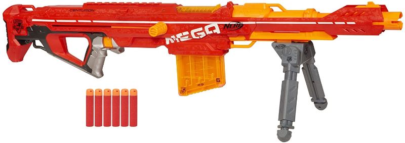 Photo 1 of Nerf A3700 Centurion Mega Toy Blaster with Folding Bipod