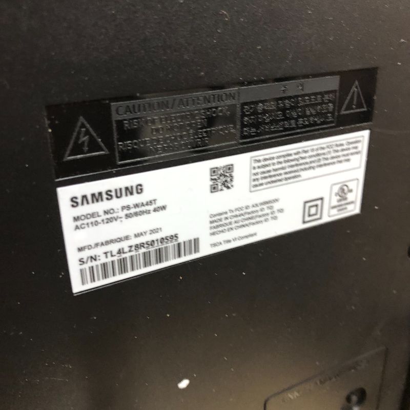 Photo 1 of Samsung 2.1CH Sound Bar w/ Dolby Audio (2021)