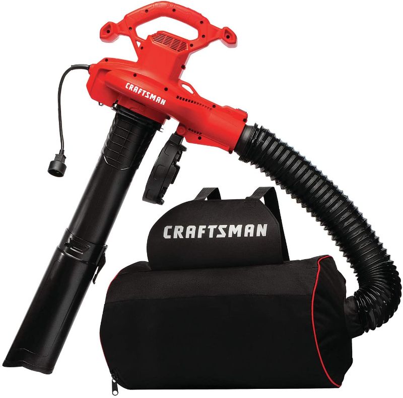 Photo 1 of CRAFTSMAN Leaf Blower / Leaf Vacuum & Mulcher, 12-Amp