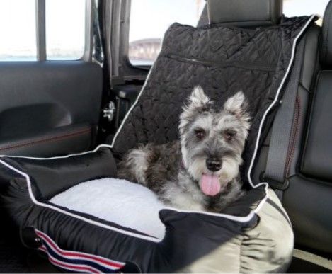 Photo 1 of  Black Car Pet Bed and Seat Cover