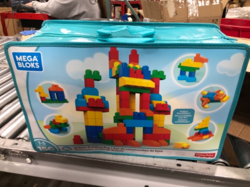 Photo 2 of Mega Bloks First Builders Deluxe Building Bag, 150 pieces