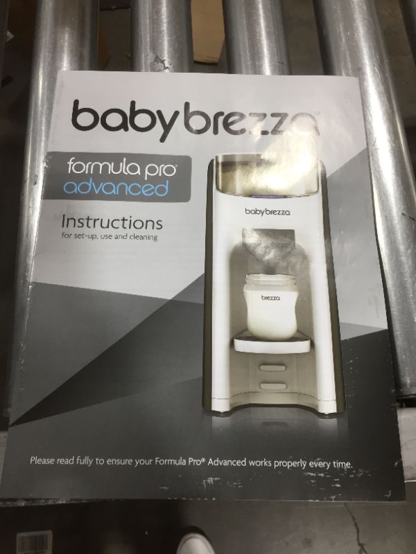 Photo 4 of New and Improved Baby Brezza Formula Pro Advanced Formula Dispenser Machine - Automatically Mix a Warm Formula Bottle Instantly - Easily Make Bottle with Automatic Powder Blending
