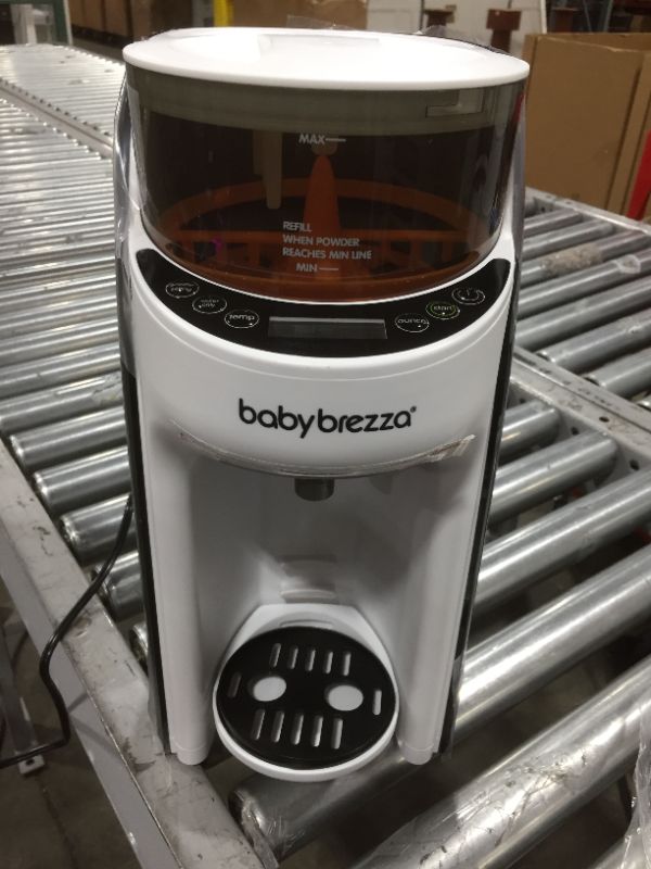 Photo 2 of New and Improved Baby Brezza Formula Pro Advanced Formula Dispenser Machine - Automatically Mix a Warm Formula Bottle Instantly - Easily Make Bottle with Automatic Powder Blending
