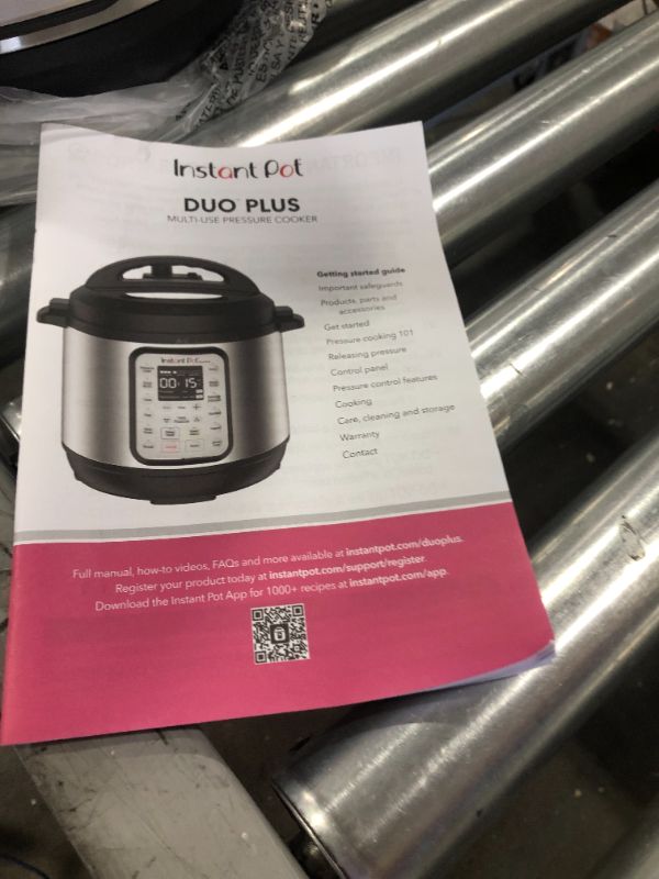 Photo 2 of Instant Pot Duo Plus 8 qt 9-in-1 Slow Cooker/Pressure Cooker