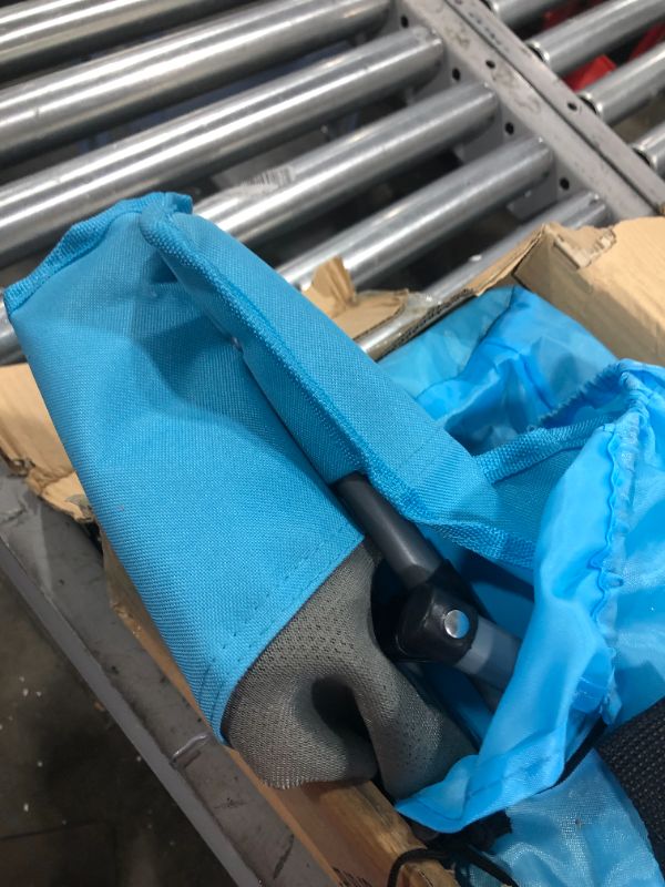 Photo 1 of 2 Blue Foldable Lawn Chairs 