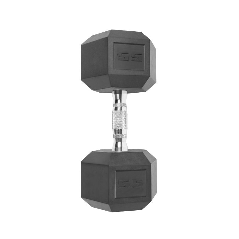 Photo 1 of CAP Barbell Coated Hex Dumbbell, Single 55 Lbs