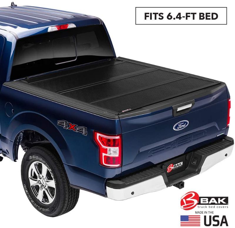 Photo 1 of BAK BAKFlip FiberMax Hard Folding Truck Bed Tonneau Cover | 1126203 | Fits 2002-2018, 2019-21 Classic Dodge Ram 1500, 2003-21 2500/3500 6' 6" Bed (78")