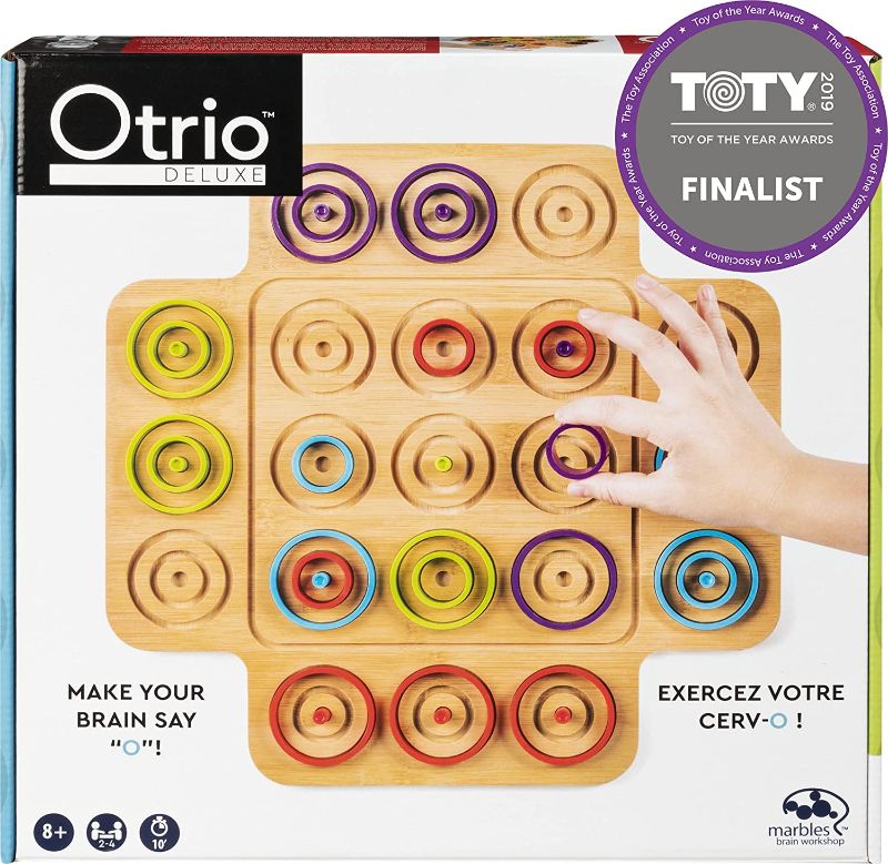 Photo 1 of Otrio Wood Strategy-Based Board Game for Adults, Families and Kids Ages 8 & up
