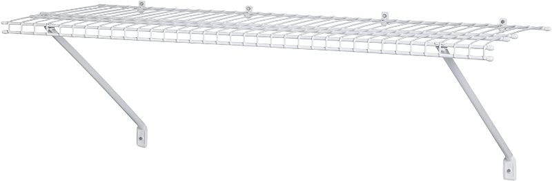 Photo 1 of ClosetMaid 1031 Wire Shelf Kit, 3-Feet X 12-Inch, White