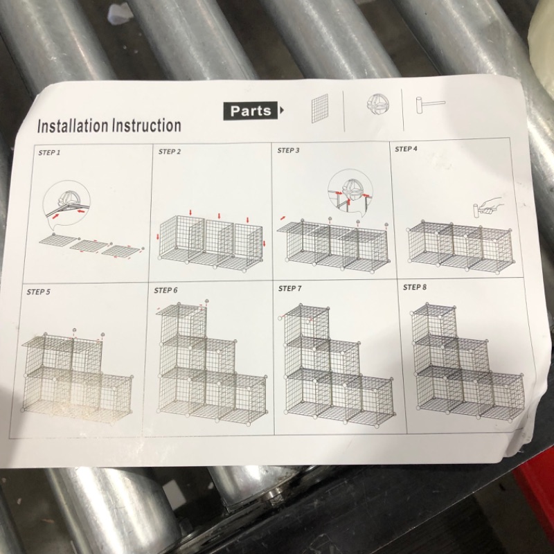 Photo 4 of  Wire Cube Storage Organizer