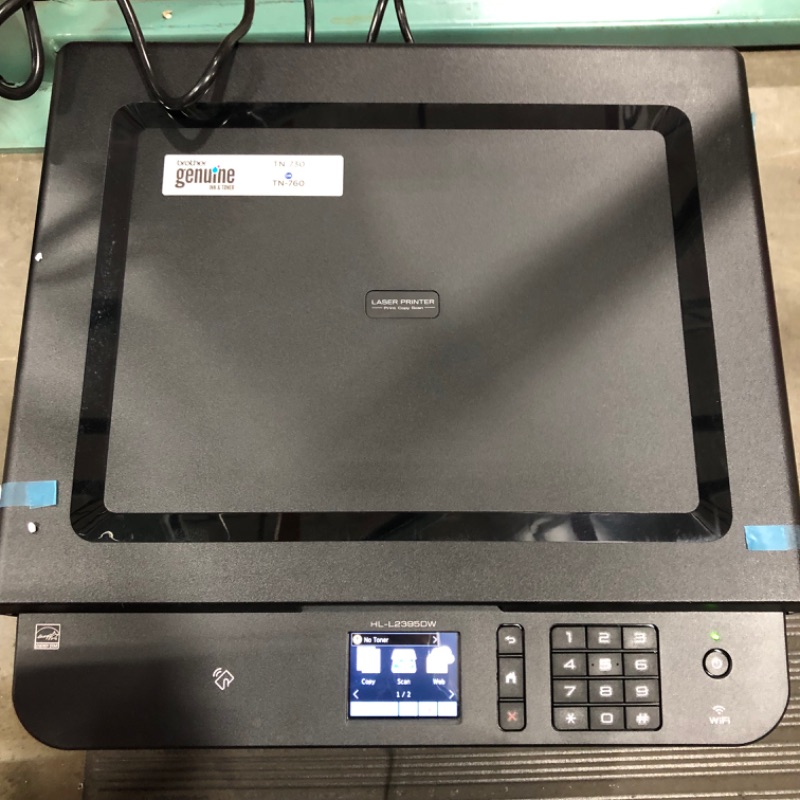 Photo 2 of Brother Premium L-2395DW Series Compact Monochrome All-in-One Laser Printer I Print Scan Copy I 2.7" Color LCD I Wireless | Mobile Printing I Auto 2-Sided Printing I 36 ppm + Printer Cable