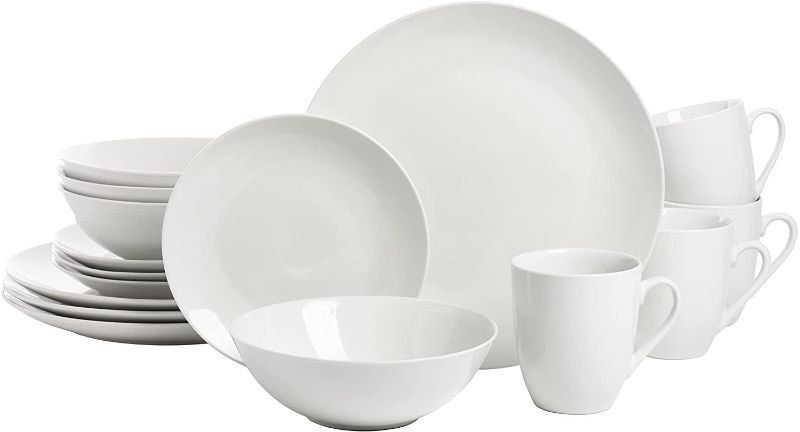 Photo 1 of 20 piece dinnerware set, white