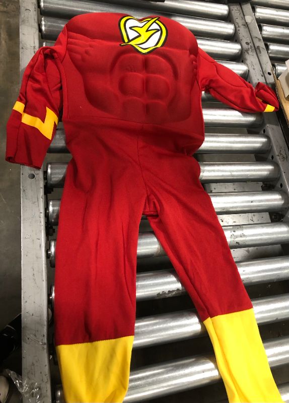 Photo 2 of Rubie's Costume DC Superheroes Flash Deluxe Child Costume, Small
