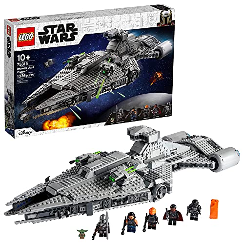 Photo 1 of LEGO LEGO Star Wars: the Mandalorian Imperial Light Cruiser 75315 Awesome Toy Building Kit for Kids, Featuring 5 Minifigures; New 2021 (1,336 Pieces)
