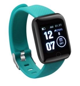 Photo 1 of 116 PLUS Smart Bracelet Color Screen Waterproof Heart Rate Blood Pressure Monitoring Track Movement Health Pedometers Band
