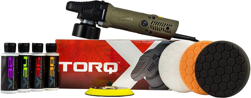 Photo 1 of Chemical Guys BUF_503X TORQX Random Polisher Kit with Pads, Polishes & Compounds 