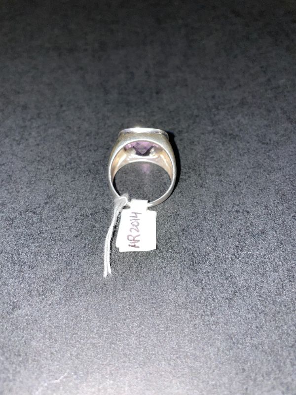 Photo 3 of .925 AMETHYST RING SIZE 8 