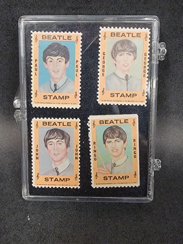 Photo 1 of 1964 Beatles Stamps