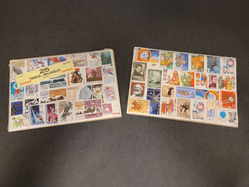 Photo 1 of 1963 and 1965 Russian Stamps
