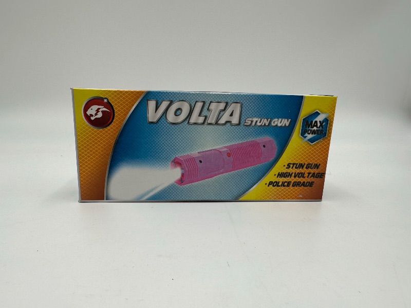 Photo 2 of VOLTA STUN GUN HIGH VOLTAGE MAX POWER PINK NEW