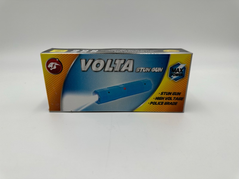 Photo 2 of VOLTA STUN GUN HIGH VOLTAGE MAX POWER BLUE NEW