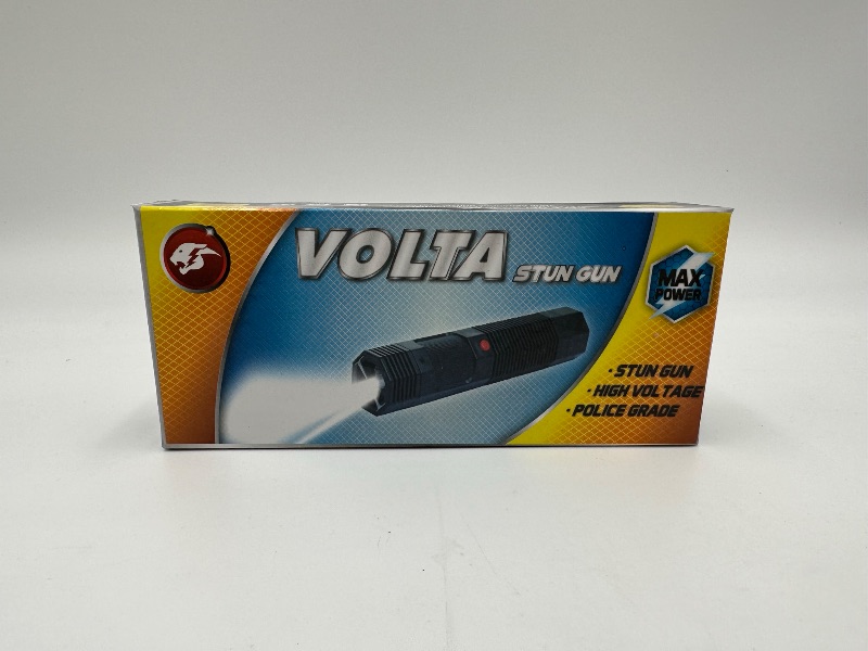 Photo 2 of VOLTA STUN GUN HIGH VOLTAGE MAX POWER BLACK NEW