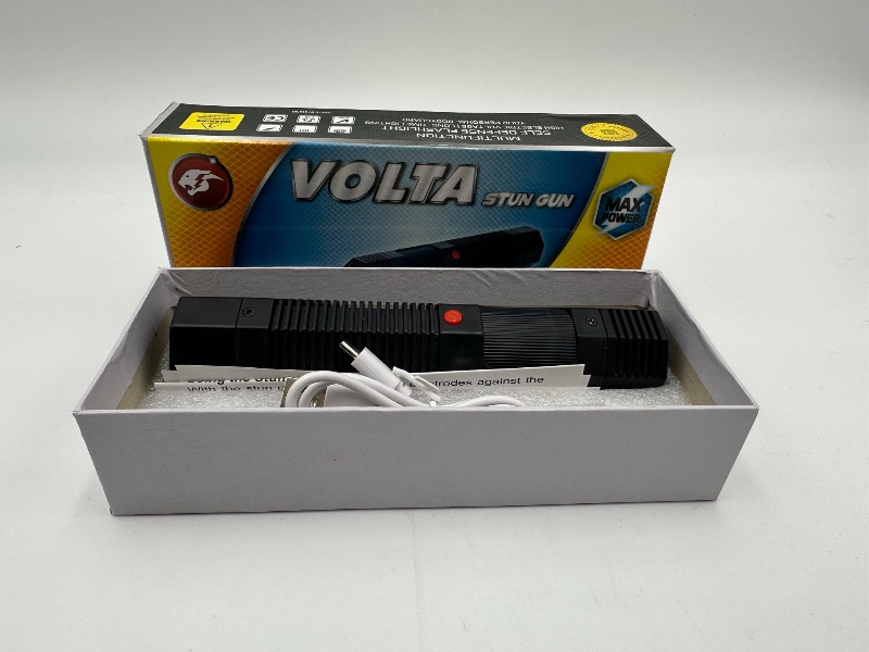 Photo 1 of VOLTA STUN GUN HIGH VOLTAGE MAX POWER BLACK NEW