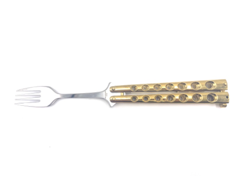 Photo 1 of GOLD BUTTERFLY FORK NEW