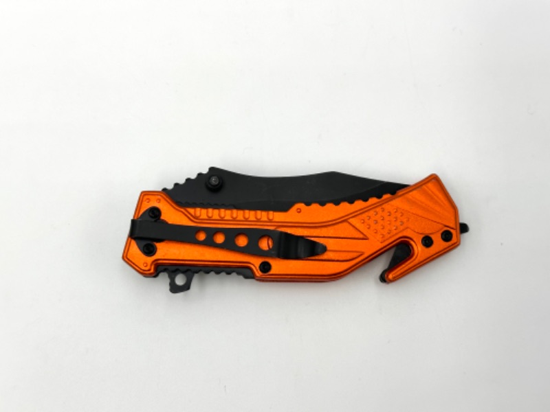 Photo 2 of ORANGE EMT POCKET KNIFE NEW