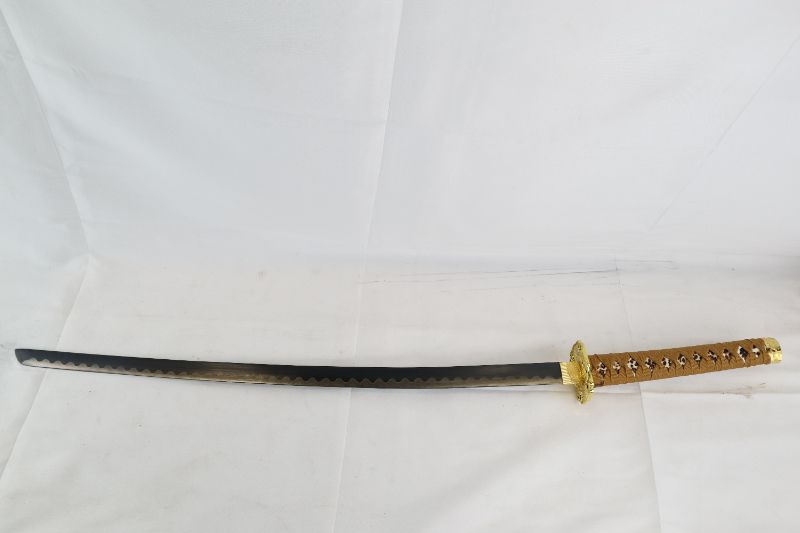 Photo 1 of 37 INCH CHEETAH PRINT KATANA SWORD 28 INCH BLADE NEW