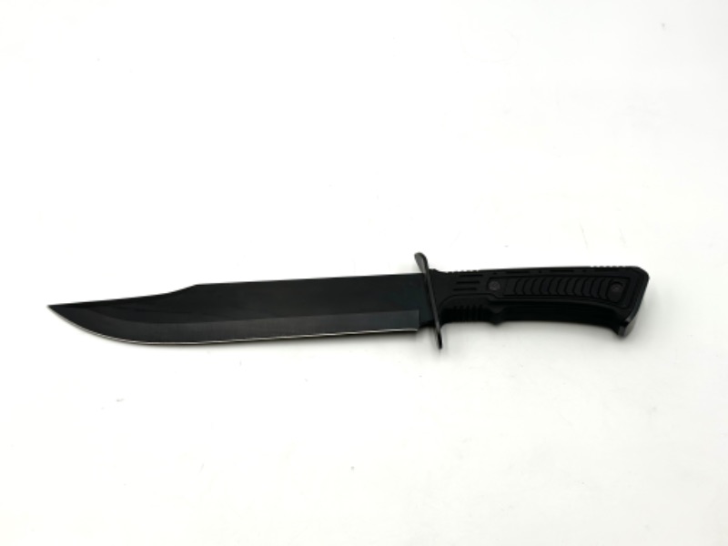 Photo 1 of 15 INCH BLACK TECH BOWIE KNIFE NEW 