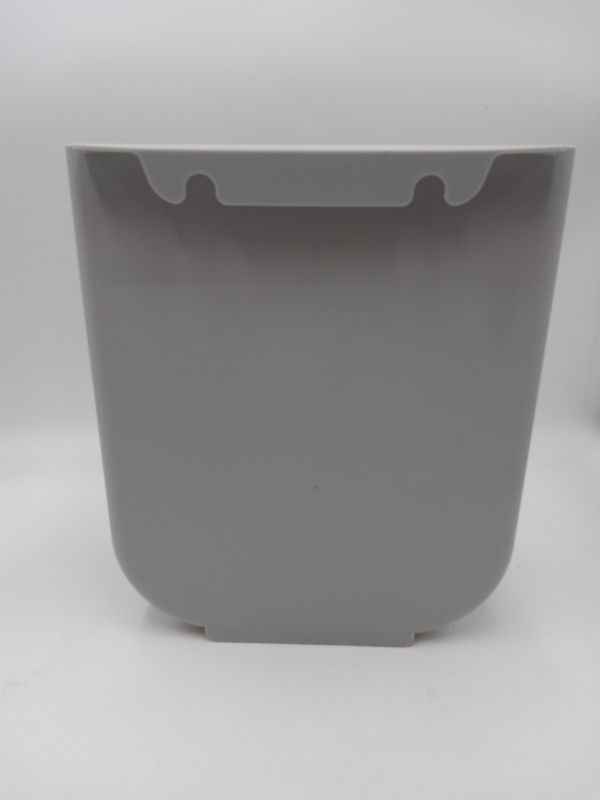 Photo 4 of 6" W x11.5" H Collapsible Grey Car Trash Can New 