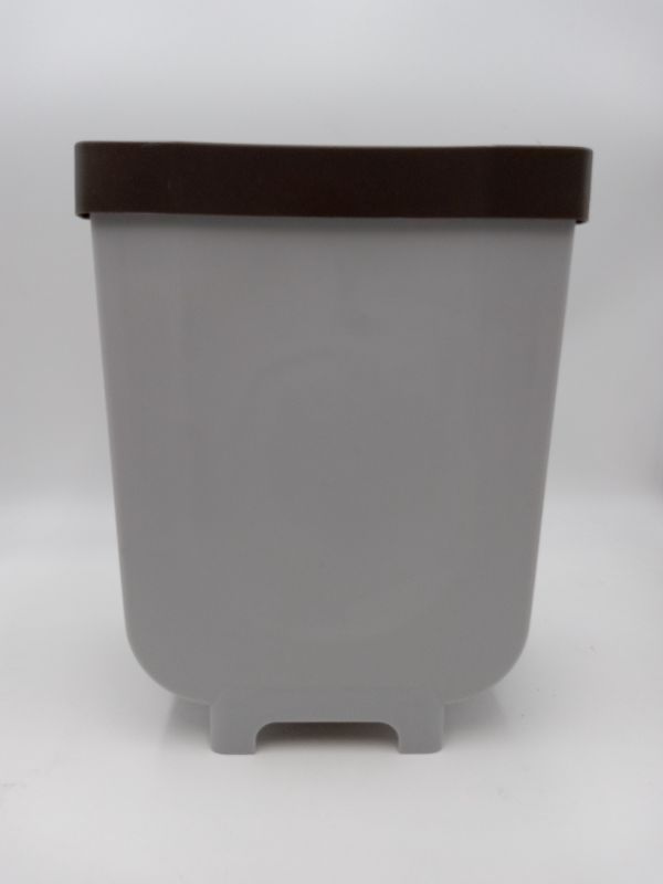 Photo 2 of 6" W x11.5" H Collapsible Grey Car Trash Can New 