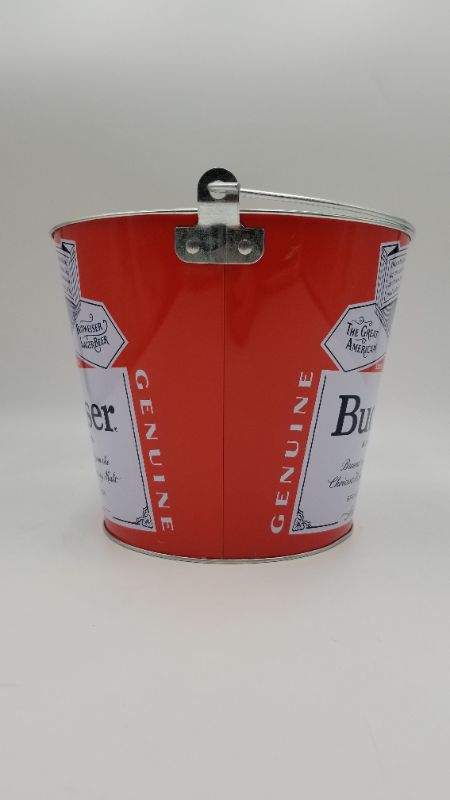 Photo 2 of Budweiser Metal Bucket New