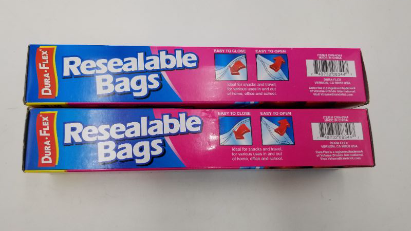 Photo 2 of Dura Flex Resealable Bags 