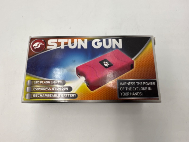 Photo 2 of STUN GUN LED FLASH LIGHT POWERFUL STRENGTH RECHARGEABLE HARNESS INCLUDED NEW