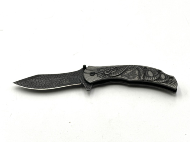 Photo 1 of GREY SERPENT DESIGN FALCON POCKET KNIFE NEW