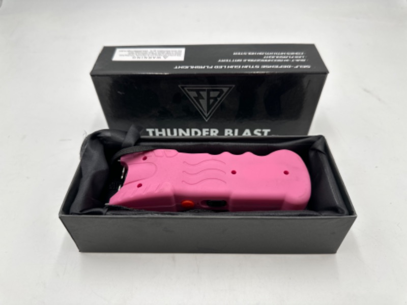 Photo 1 of SELF DEFENSE STUN GUN RECHARGEABLE BATTERY INTEGRATED BELT CLIP NYLON HOLSTER NEW